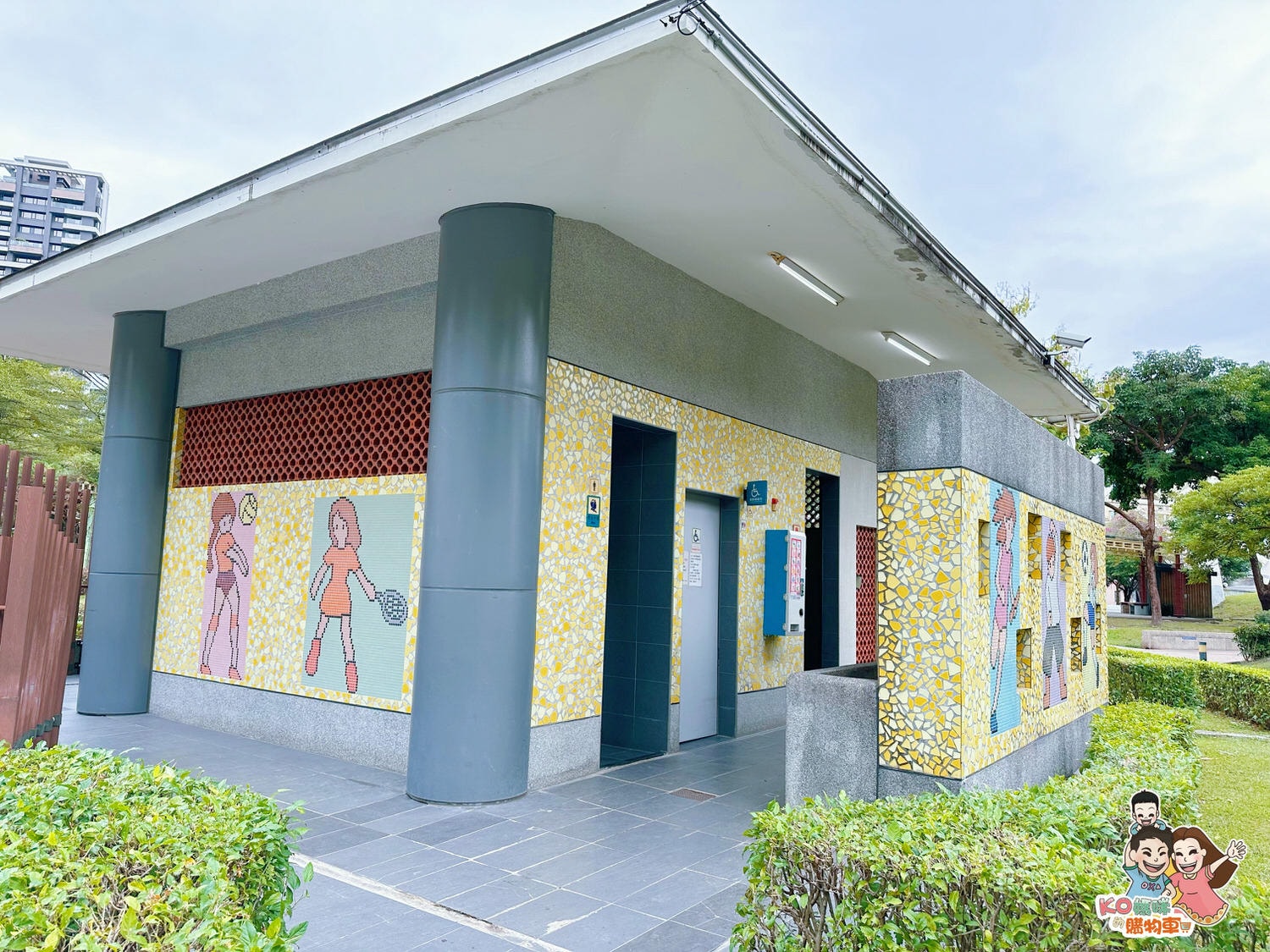 新莊頭前 ▎共融特色公園-頭前運動公園 兩層樓高樹梢觀察遊戲塔 觀木平台落羽松生態池╮ - 第40張圖