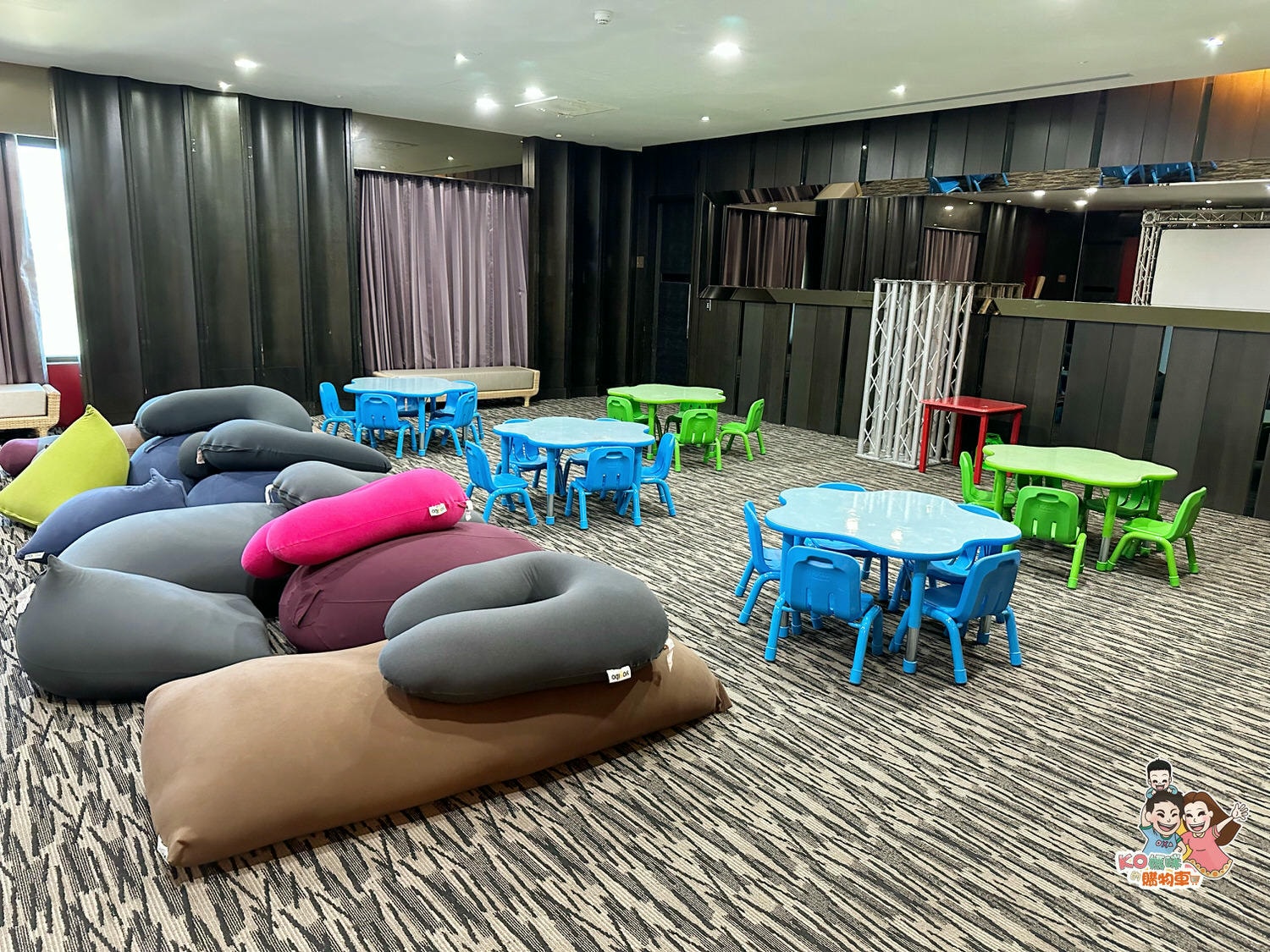 親子飯店 ▎ 福容大飯店淡水漁人碼頭店-什麼!在房間裡也可以住帳蓬! - 第49張圖
